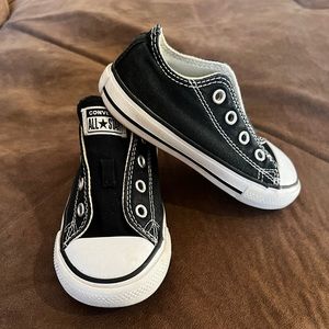 Black Toddler Converse